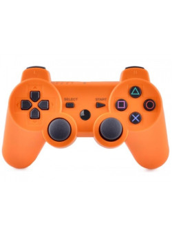 Геймпад беспроводной Wireless Controller  (Оранжевый) (PS3)